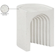 Meridian Furniture Avenda Terrazzo Indoor/Outdoor Concrete End Table