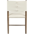 Meridian Furniture Andie Cream Vegan Leather Dining Chair (Set of 2)