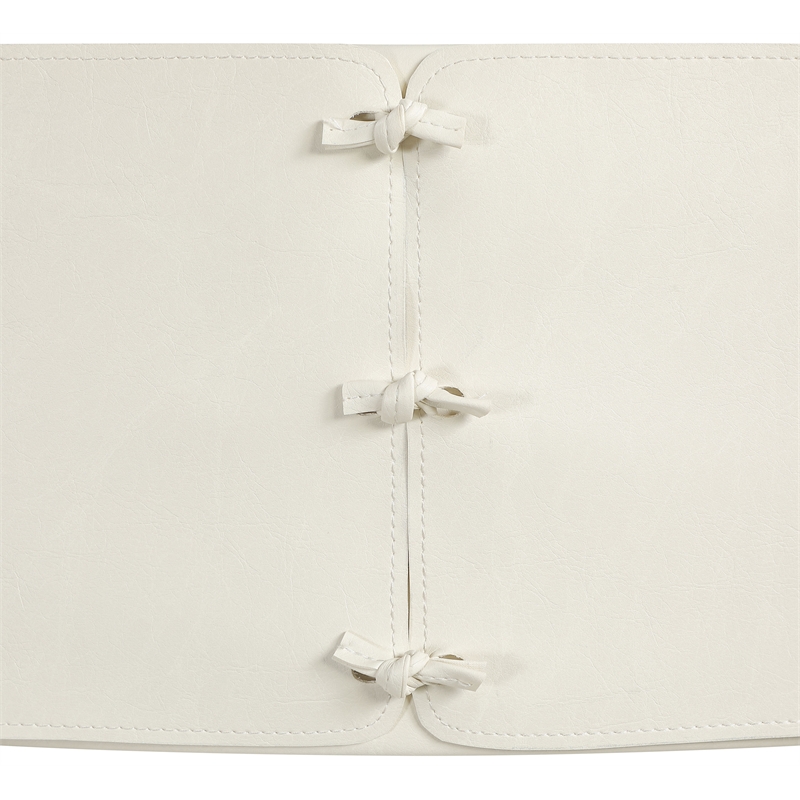 Meridian Furniture Andie Cream Vegan Leather Counter Stool