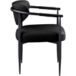 Meridian Furniture Virella Black Vegan Leather Dining Chair (Set of 2)