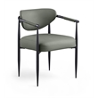 Meridian Furniture Virella Olive Vegan Leather Dining Chair (Set of 2)