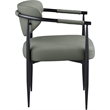 Meridian Furniture Virella Olive Vegan Leather Dining Chair (Set of 2)