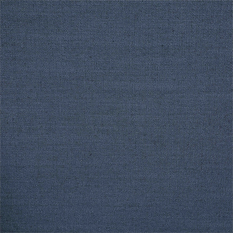 Meridian Furniture Kendall Navy Linen Textured Fabric Upholstered Twin Bed