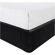 Meridian Furniture Kendall Black Velvet Upholstered Full Bed