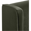 Meridian Furniture Kendall Green Velvet Upholstered Twin Bed