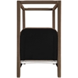 Meridian Furniture Salina Brown Velvet Upholstered Twin Bed