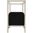 Meridian Furniture Salina Cream Velvet Upholstered Twin Bed