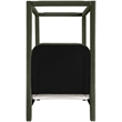 Meridian Furniture Salina Green Velvet Upholstered Twin Bed