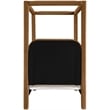 Meridian Furniture Salina Saddle Velvet Upholstered Twin Bed