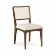 Meridian Furniture Atrium Cream Vegan Leather Dining Chair (Set of 2)