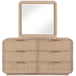 Meridian Furniture Windsor Natural Solid Wood Dresser