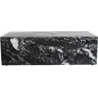 Meridian Furniture Bolzano Black Marble Coffee Table