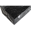 Meridian Furniture Bolzano Black Marble Coffee Table