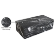 Meridian Furniture Bolzano Black Marble Coffee Table