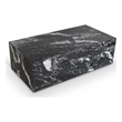 Meridian Furniture Bolzano Black Marble Coffee Table