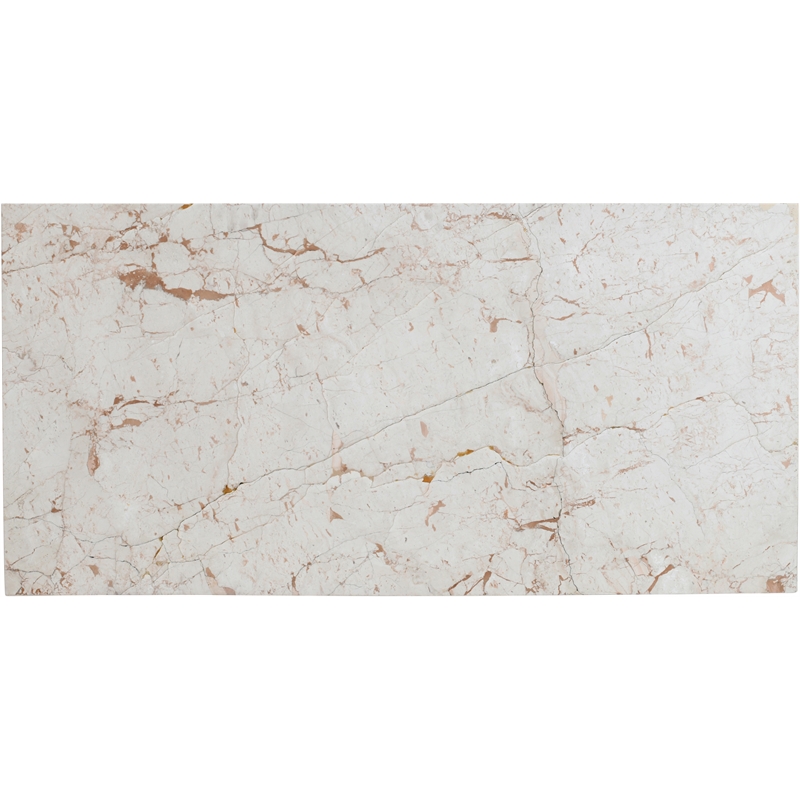 Meridian Furniture Bolzano Cream Marble Coffee Table