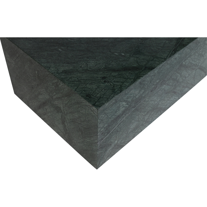 Meridian Furniture Bolzano Green Marble Coffee Table