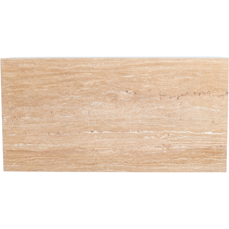 Meridian Furniture Bolzano Natural Travertine Coffee Table