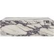 Meridian Furniture Bolzano White Marble Coffee Table