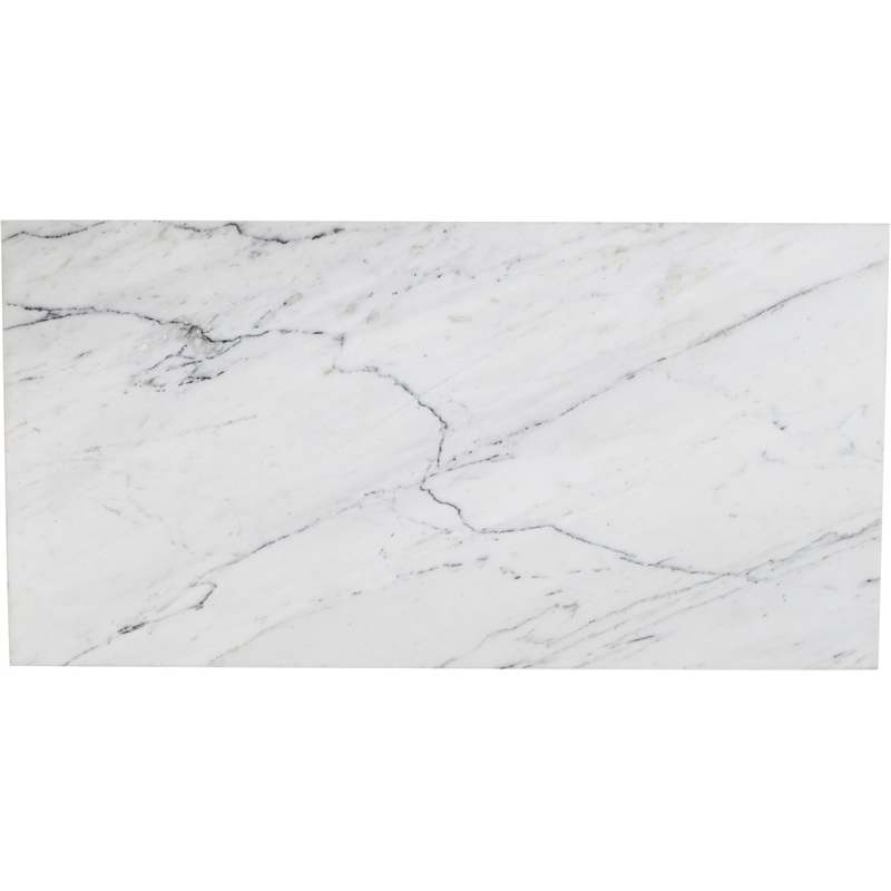 Meridian Furniture Bolzano White Marble Coffee Table