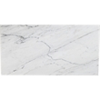 Meridian Furniture Bolzano White Marble Coffee Table