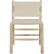 Meridian Furniture Santos Beige Vegan Leather Dining Chair (Set of 2)