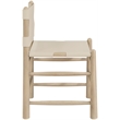 Meridian Furniture Santos Beige Vegan Leather Dining Chair (Set of 2)