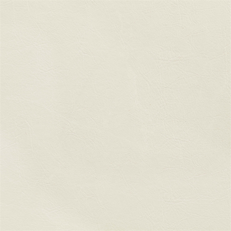 Meridian Furniture Ravina Cream Vegan Leather and Linen Textured Counter Stool