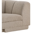 Meridian Furniture Modari Beige Fabric Upholstered Armless Chair