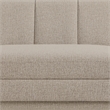 Meridian Furniture Modari Beige Fabric Upholstered Left Arm Chaise