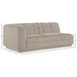 Meridian Furniture Modari 76.75