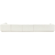 Meridian Furniture Modari Cream Fabric Upholstered 4pc. Modular Sectional