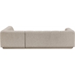 Meridian Furniture Modari Beige Fabric Upholstered 2pc. Modular Sectional