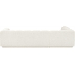 Meridian Furniture Modari Cream Fabric Upholstered 2pc. Modular Sectional