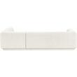 Meridian Furniture Modari Cream Fabric Upholstered 2pc. Modular Sectional