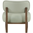 Meridian Furniture Vetra Mint Vegan Leather Upholstered Accent Chair