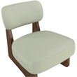 Meridian Furniture Vetra Mint Vegan Leather Upholstered Accent Chair