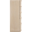 Meridian Furniture Tiberio Natural Oak Veneer And Solid Wood Chest