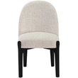 Meridian Furniture Torino Beige Fabric Upholstered Dining Chair (Set of 2)