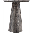 Meridian Furniture Nola Brown Concrete Indoor/Outdoor End Table