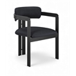 Meridian Furniture Aurum Black Vegan Leather Dining Chair (Set of 2)