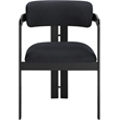 Meridian Furniture Aurum Black Vegan Leather Dining Chair (Set of 2)
