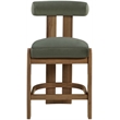 Meridian Furniture Arienzo Green Velvet Upholstered Counter Stool (Set of 2)