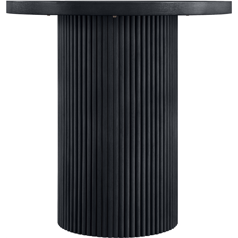 Meridian Furniture Belinda Black Veneer And Solid Wood Counter Height Table