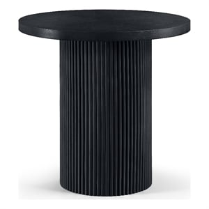 Meridian Furniture Belinda Black Veneer And Solid Wood Counter Height Table