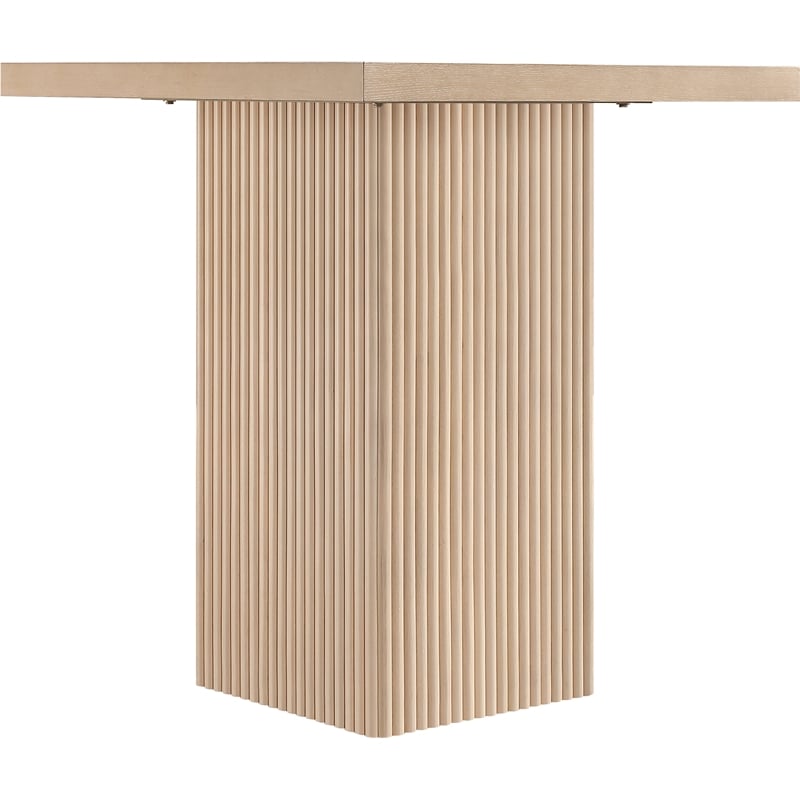 Meridian Furniture Belinda Natural Veneer And Solid Wood Counter Height Table