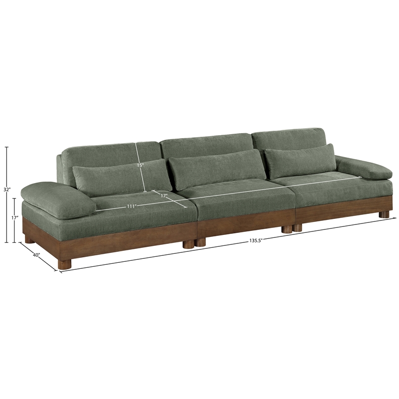 Meridian Furniture Turin 135.5