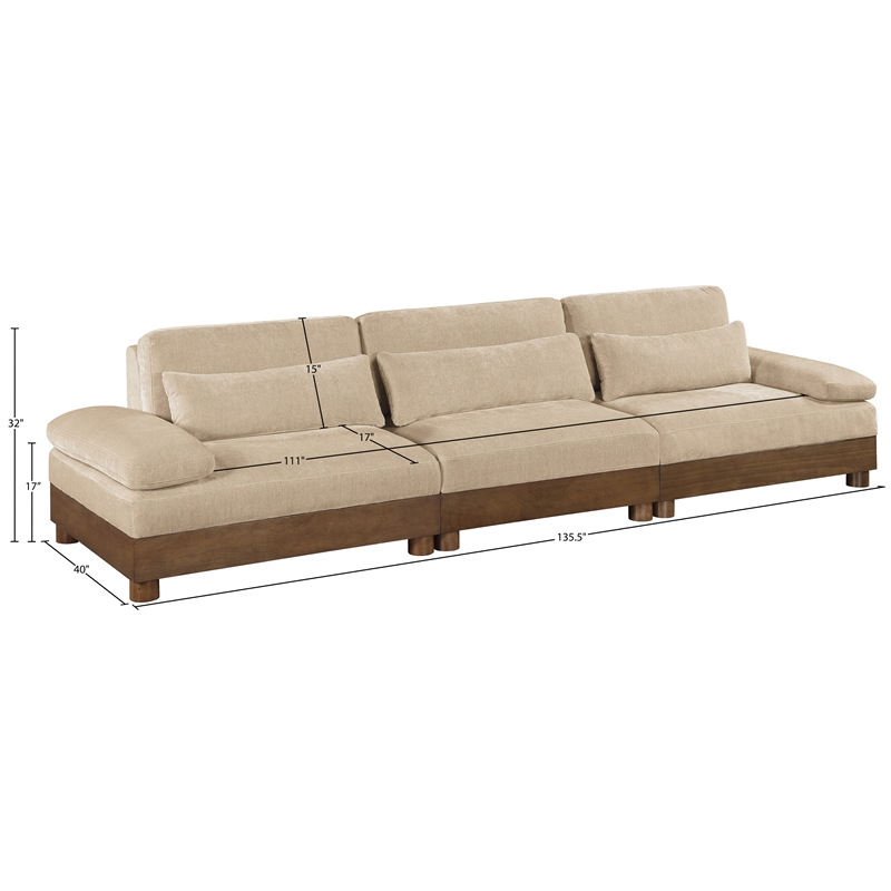Meridian Furniture Turin 135.5