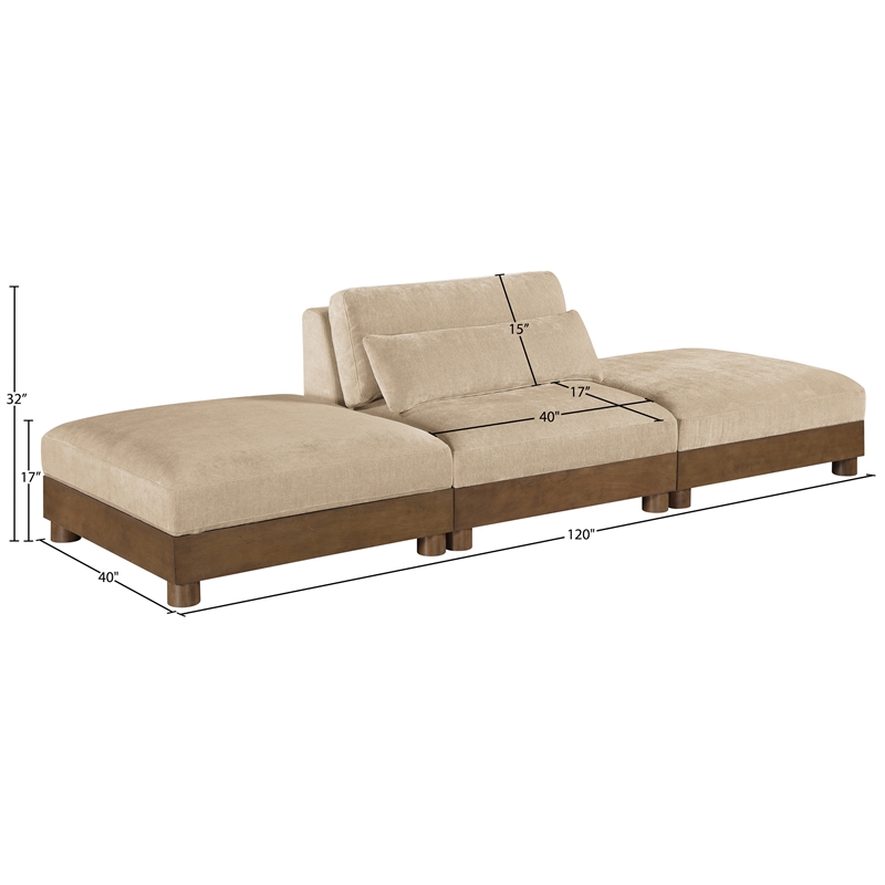 Meridian Furniture Turin 120