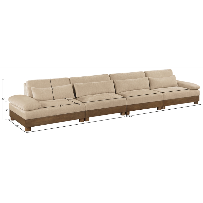 Meridian Furniture Turin 175.5